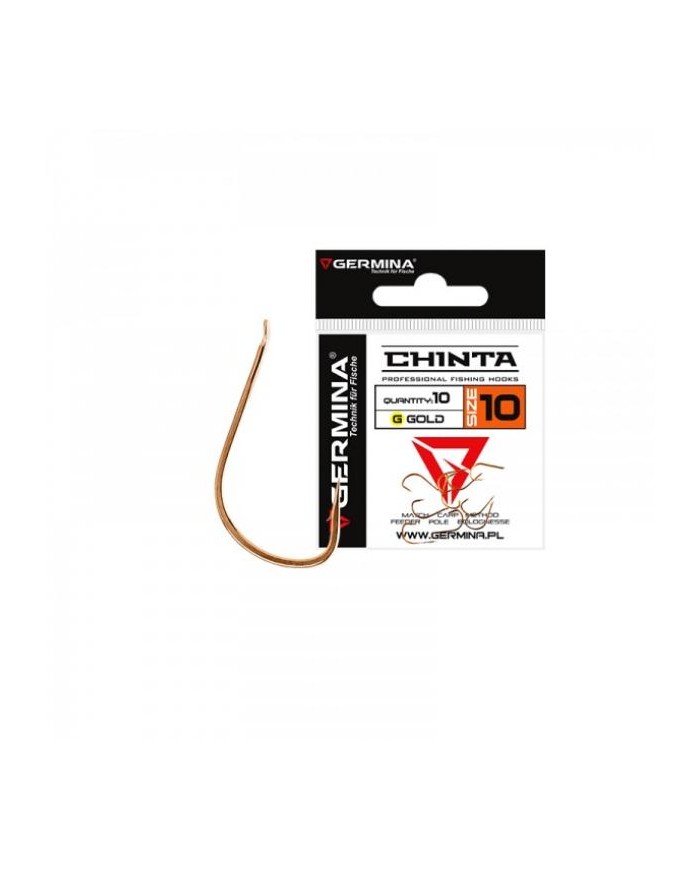 Haczyki GERMINA Chinta Gold Professional - roz. 6 Haczyki GERMINA Chinta Gold Professional - roz. 6