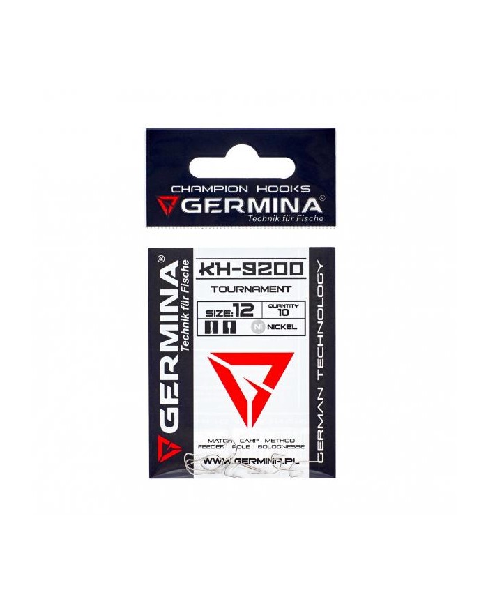 Haczyki GERMINA KH-9200N - roz. 6 Haczyki GERMINA KH-9200N - roz. 6