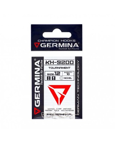 Haczyki GERMINA KH-9200N - roz. 12 Haczyki GERMINA KH-9200N - roz. 12
