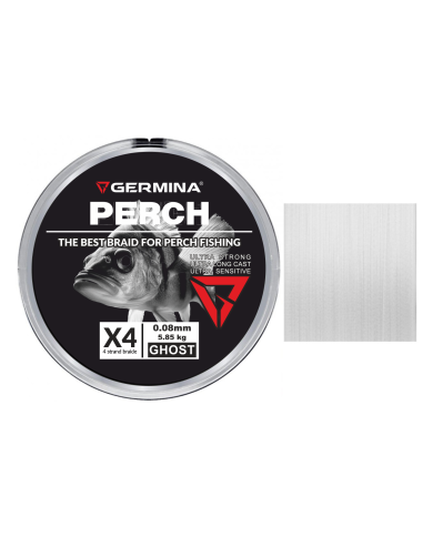 Plecionka GERMINA Perch Spinn Braid X4 0,08mm 5,85kg 150m