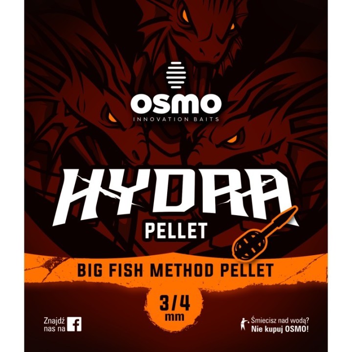 Pellet OSMO Hydra Big Fish Pellet 3/4mm - 0.8kg