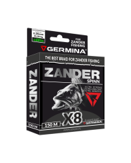 Plecionka GERMINA Zander Spinn Braid X8 0,20mm 25,00kg 150m