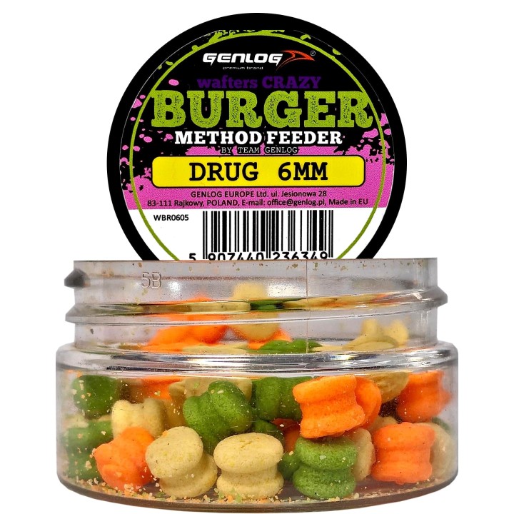 Crazy Wafters Burger GENLOG Drug 6mm 15g