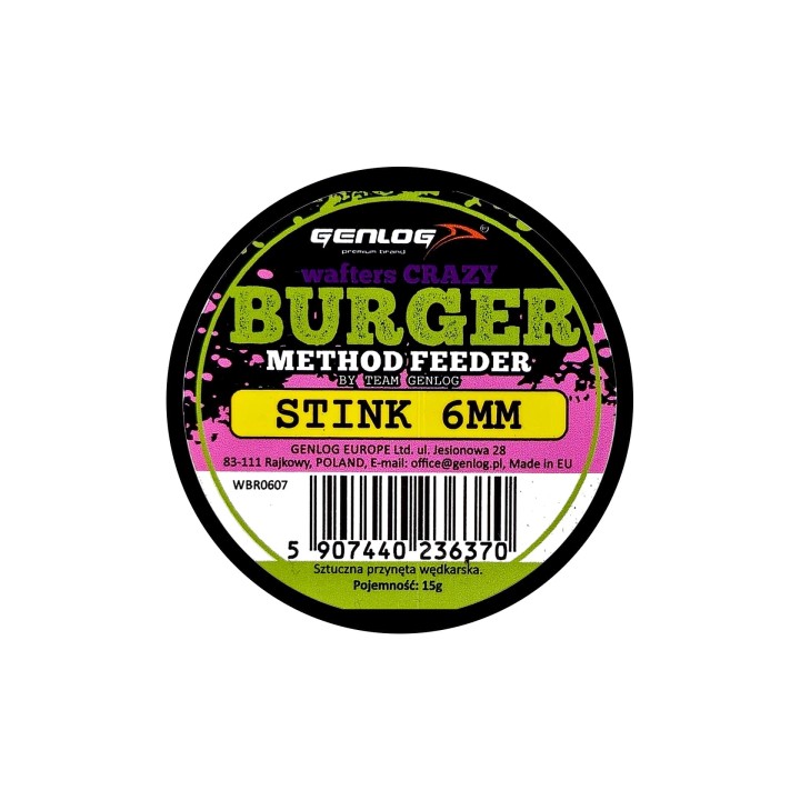 Crazy Wafters Burger GENLOG Stink 6mm 15g