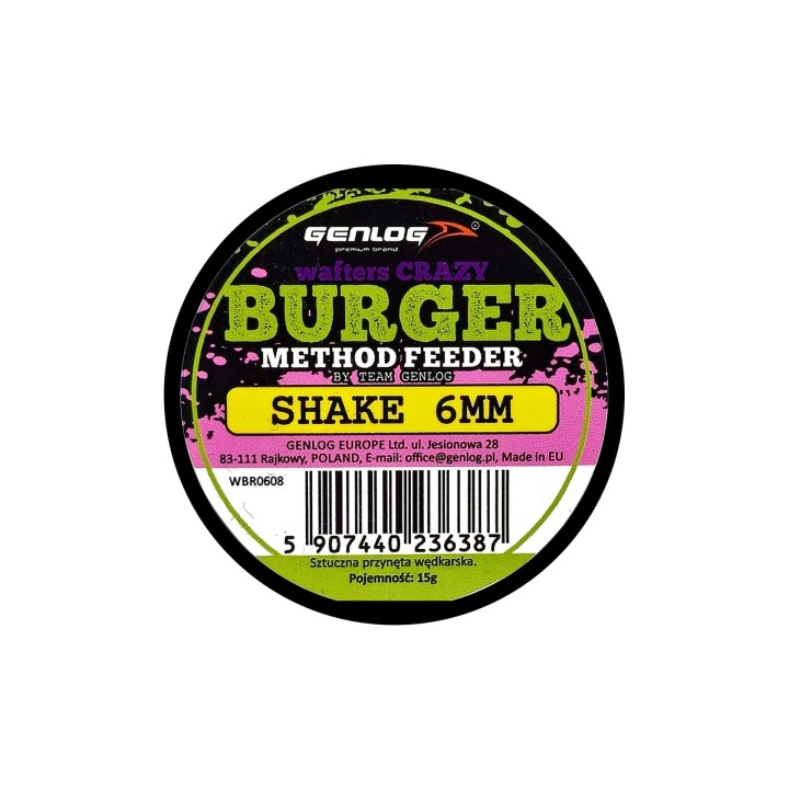 Crazy Wafters Burger GENLOG Shake 6mm 15g