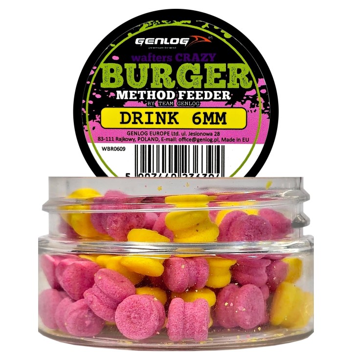Crazy Wafters Burger GENLOG Drink 6mm 15g