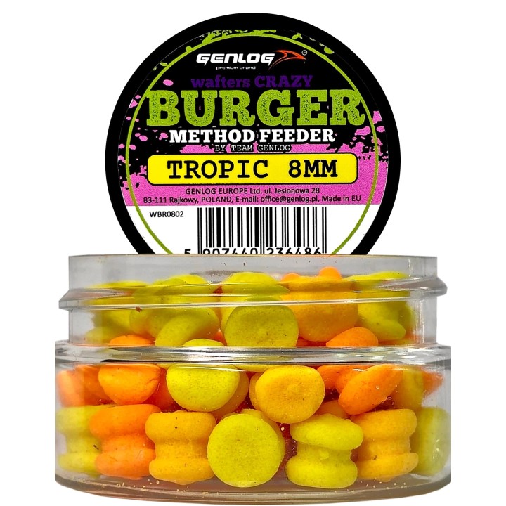 Crazy Wafters Burger GENLOG Tropic 8mm 15g