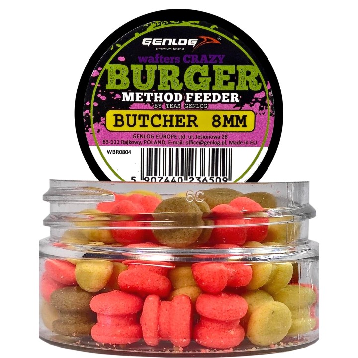 Crazy Wafters Burger GENLOG Butcher 8mm 15g