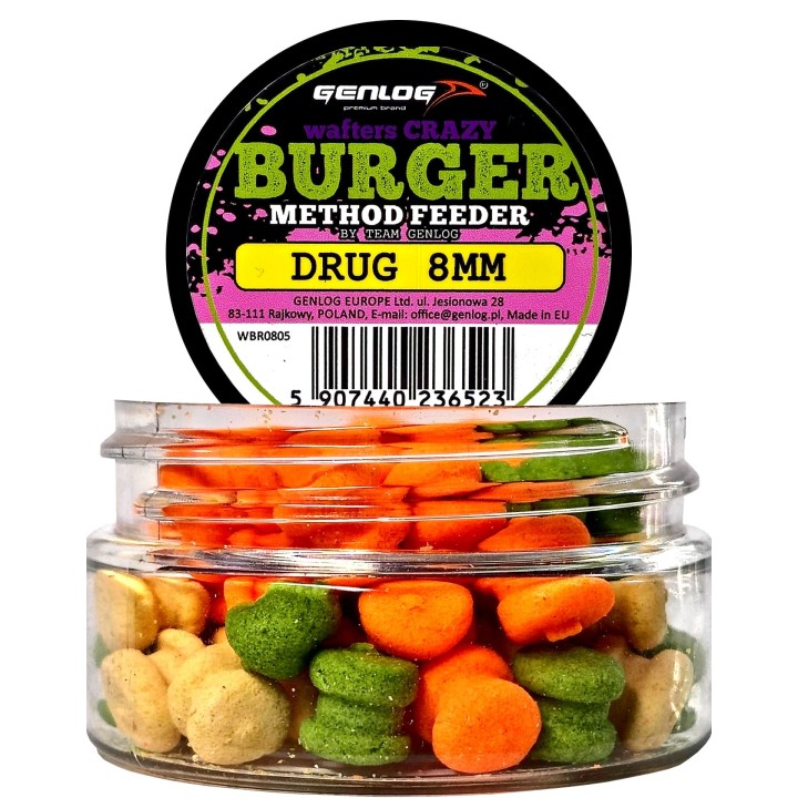 Crazy Wafters Burger GENLOG Drug 8mm 15g