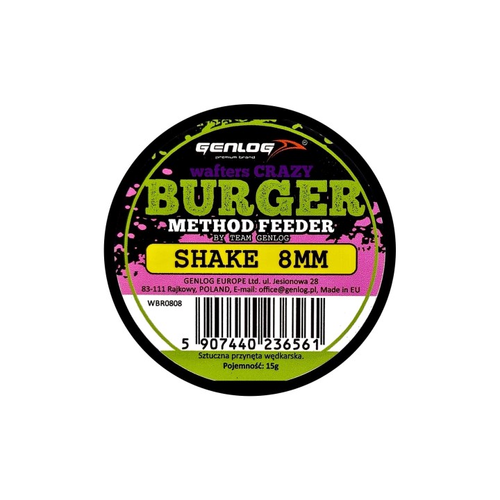 Crazy Wafters Burger GENLOG Shake 8mm 15g
