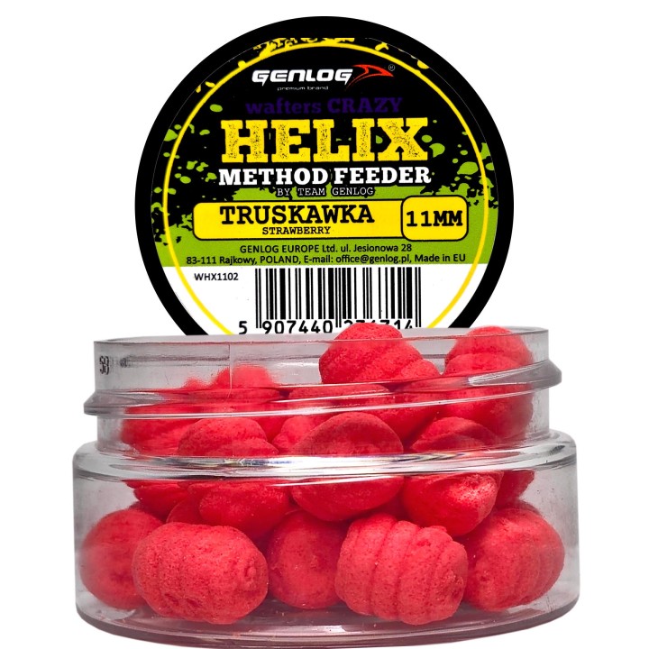 Crazy Wafters Helix GENLOG Truskawka 11mm 15g