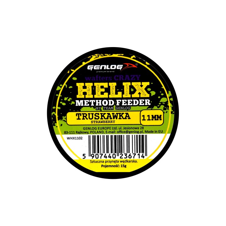 Crazy Wafters Helix GENLOG Truskawka 11mm 15g