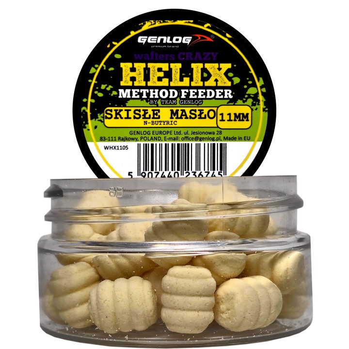 Crazy Wafters Helix GENLOG Skisłe Masło 11mm 15g