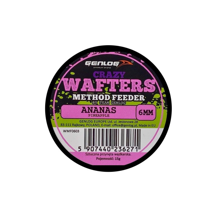 Crazy Wafters Dumbells GENLOG Ananas 6mm 15g