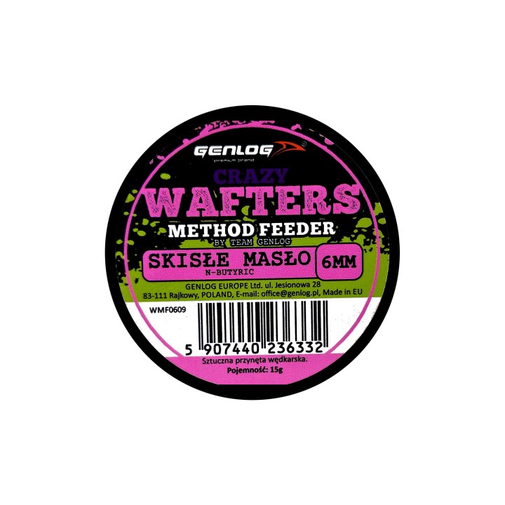 Crazy Wafters Dumbells GENLOG Skisłe Masło 6mm 15g