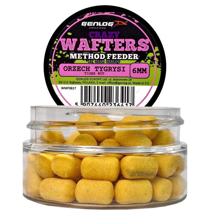 Crazy Wafters Dumbells GENLOG Orzech Tygrysi 6mm 15g