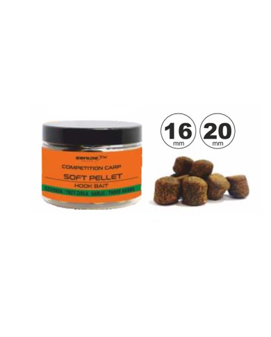 Pellet tonący GENLOG Soft Pellet 20mm - Mango-Brzoskwinia