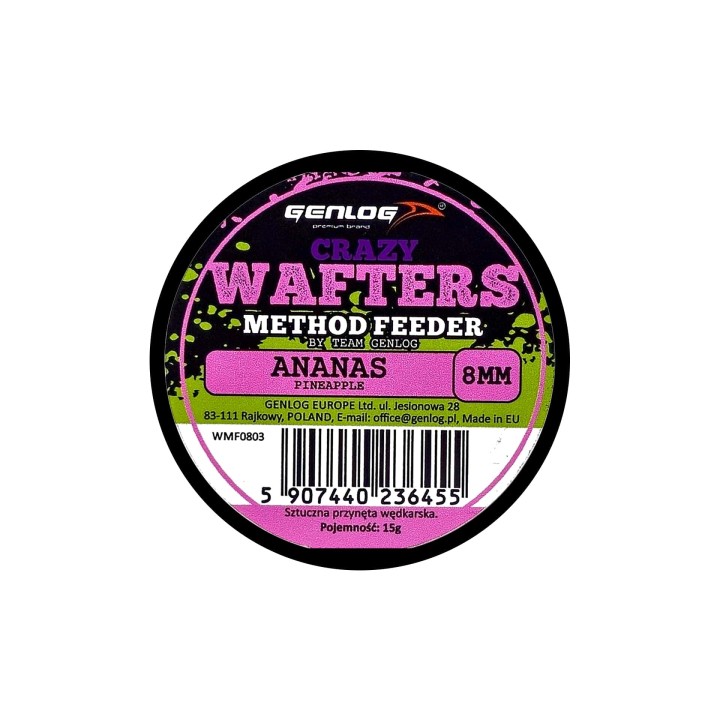 Crazy Wafters Dumbells GENLOG Ananas 8mm 15g