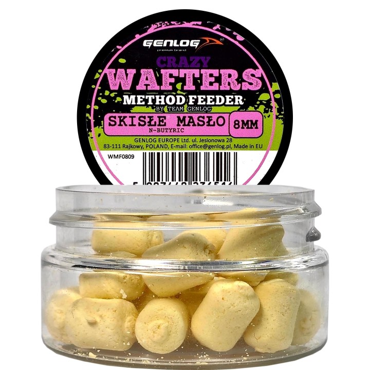 Crazy Wafters Dumbells GENLOG Skisłe Masło 8mm 15g