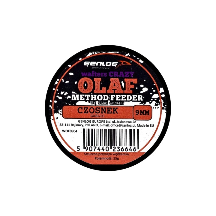 Crazy Wafters Olaf GENLOG Czosnek 9mm 15g