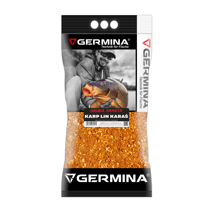 Zanęta GERMINA GRUBA Karp Lin Karaś 5kg