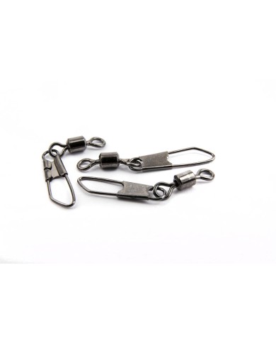 Agrafka z Krętlikiem MATRIX Snap Link Swivels - roz. 12