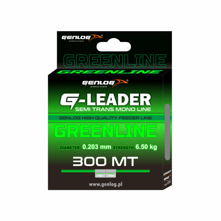 Żyłka GENLOG G-Leader Greenline 0.203mm 6.5kg 300m