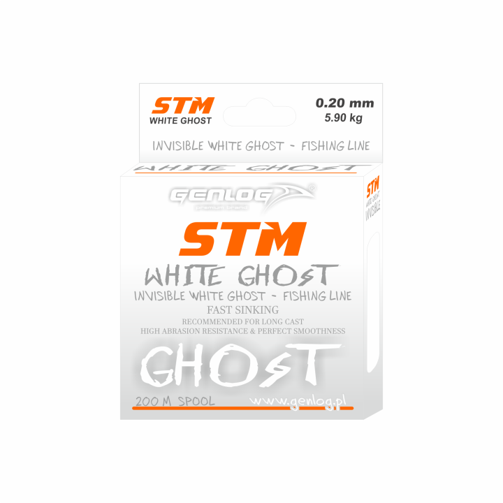 Żyłka GENLOG STM White Ghost 0.20mm 5.9kg 200m