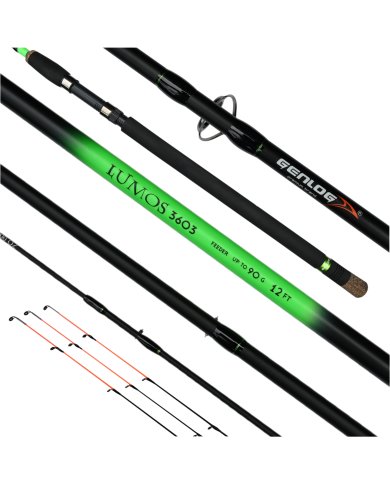Wędka GENLOG Lumos Feeder 3603 360cm/90g 3+3 Wędka GENLOG Lumos Feeder 3603 360cm/90g 3+3