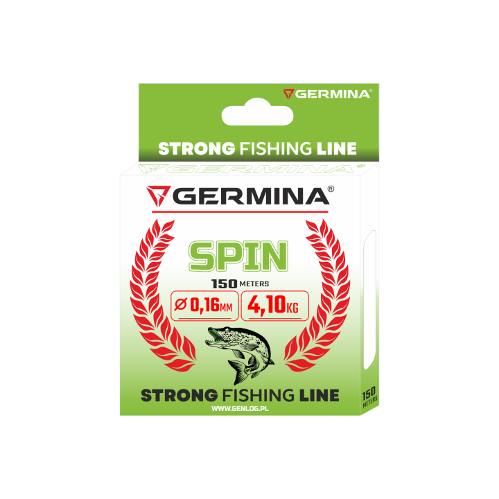 Żyłka GERMINA Spin 0.16mm 4.1kg 150m