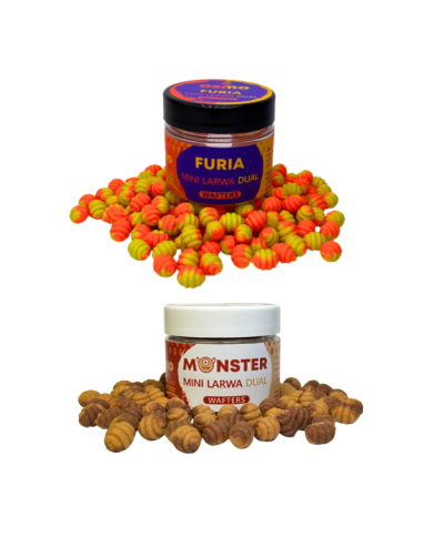 Zestaw przynęt OSMO Mini Larwa Dual Furia + Monster