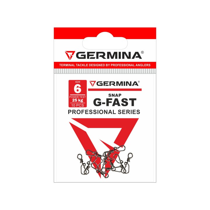 Agrafka GERMINA G-Fast nr 6 - op. 10 szt.