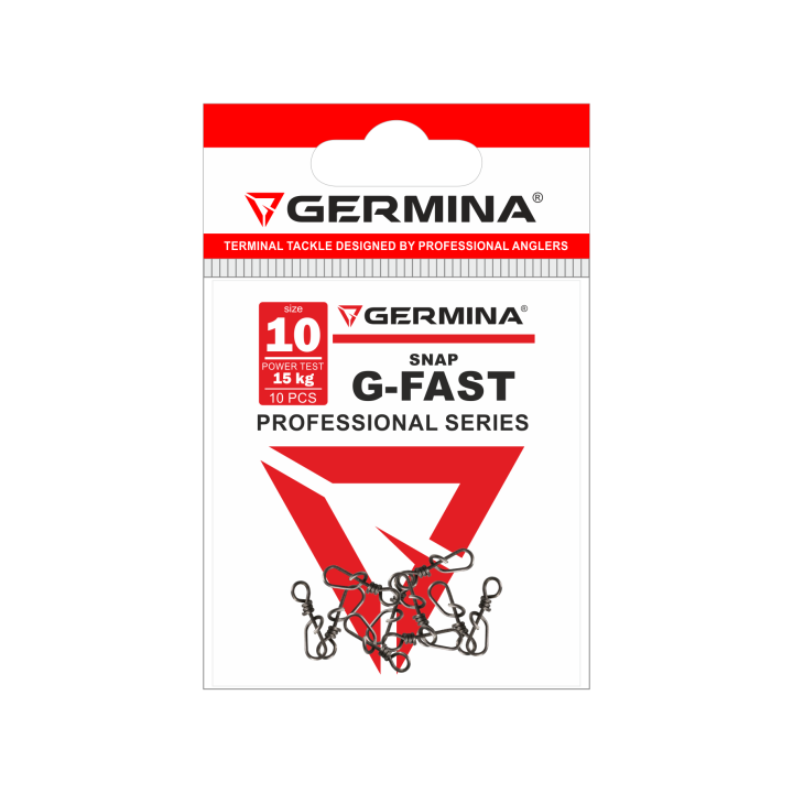 Agrafka GERMINA G-Fast nr 10 - op. 10 szt.
