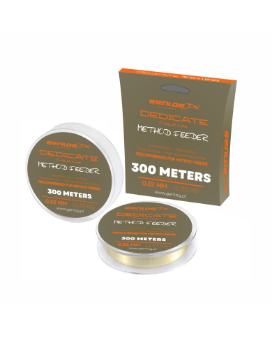 Żyłka GENLOG Dedicate Method Feeder 0,32mm 300m 12,30kg