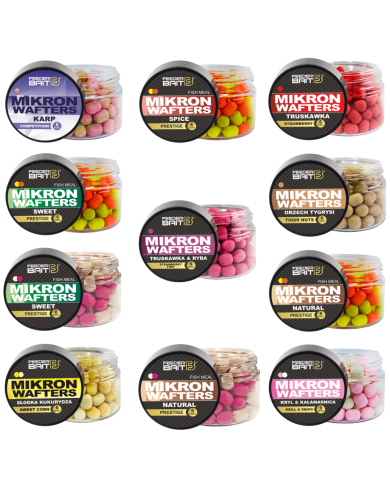 Zestaw przynęt FEEDER BAIT Mikron Wafters Zestaw przynęt FEEDER BAIT Mikron Wafters
