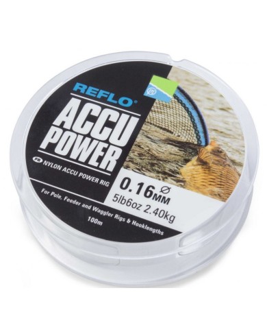 Żyłka Preston Accu Power 100m - 0,22mm Żyłka Preston Accu Power 100m - 0,22mm