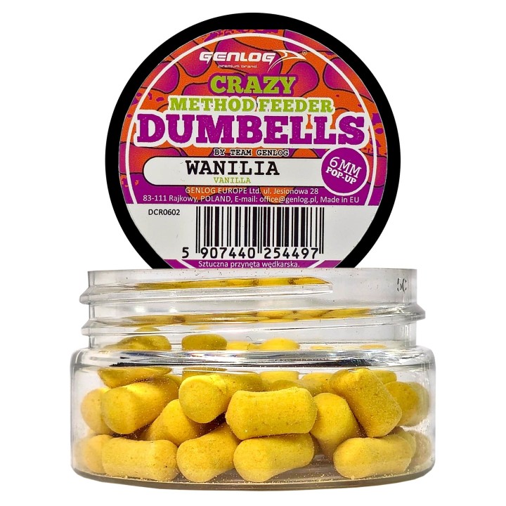 Crazy Dumbells Pop-Up GENLOG Wanilia 6mm 10g