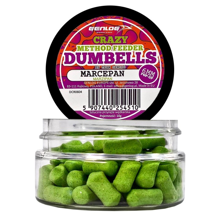 Crazy Dumbells Pop-Up GENLOG Marcepan 6mm 10g