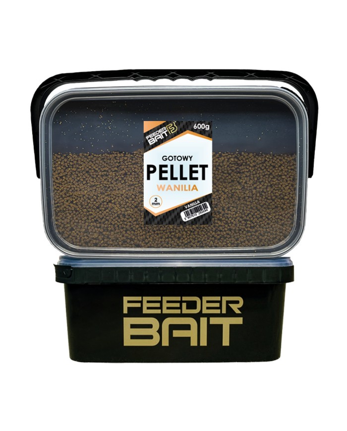 Gotowy Pellet 2mm FEEDER BAIT Wanilia 600g Gotowy Pellet 2mm FEEDER BAIT Wanilia 600g