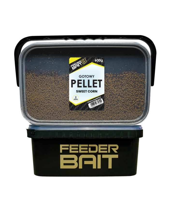 Gotowy Pellet 2mm FEEDER BAIT Sweet Corn 600g Gotowy Pellet 2mm FEEDER BAIT Sweet Corn 600g