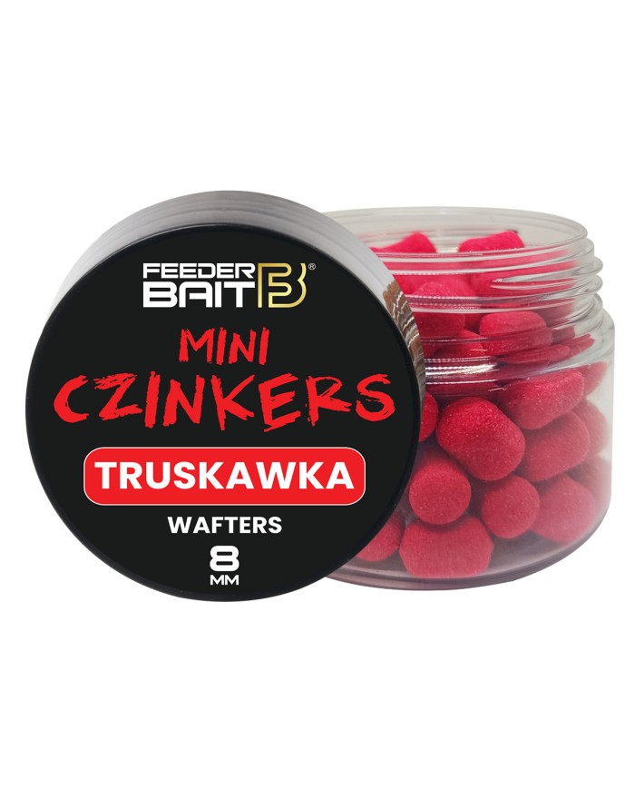 Mini Czinkers 8mm FEEDER BAIT - Truskawka