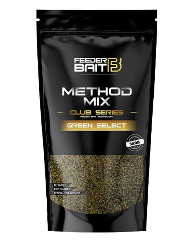Method Mix FEEDER BAIT Club Series 800g - Green Select Method Mix FEEDER BAIT Club Series 800g - Green Select