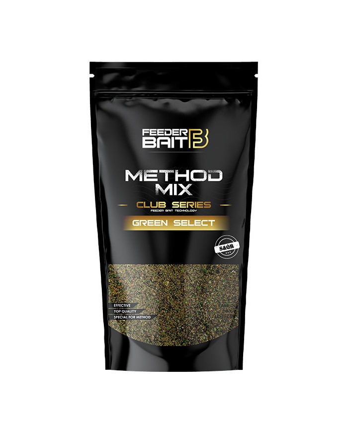 Method Mix FEEDER BAIT Club Series 800g - Green Select Method Mix FEEDER BAIT Club Series 800g - Green Select