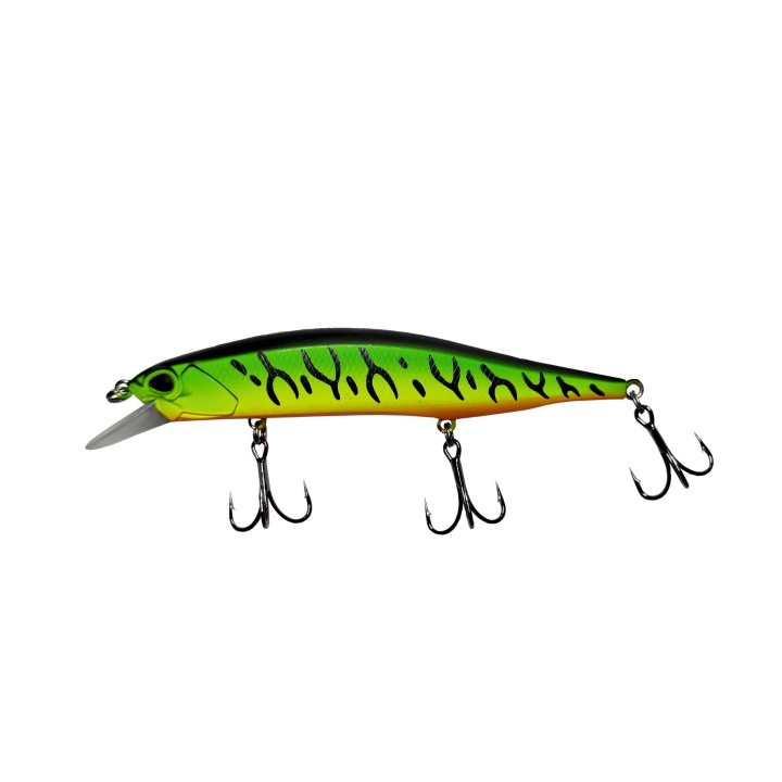 Wobler GERMINA Terminator 118mm 14g Mat Tiger - Suspending
