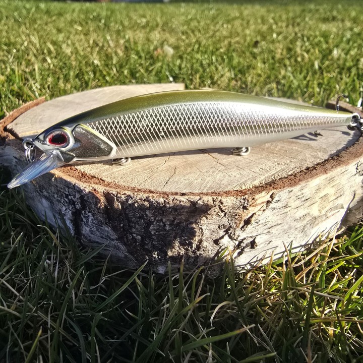 Wobler GERMINA Terminator 118mm 14g Wakasagi - Suspending