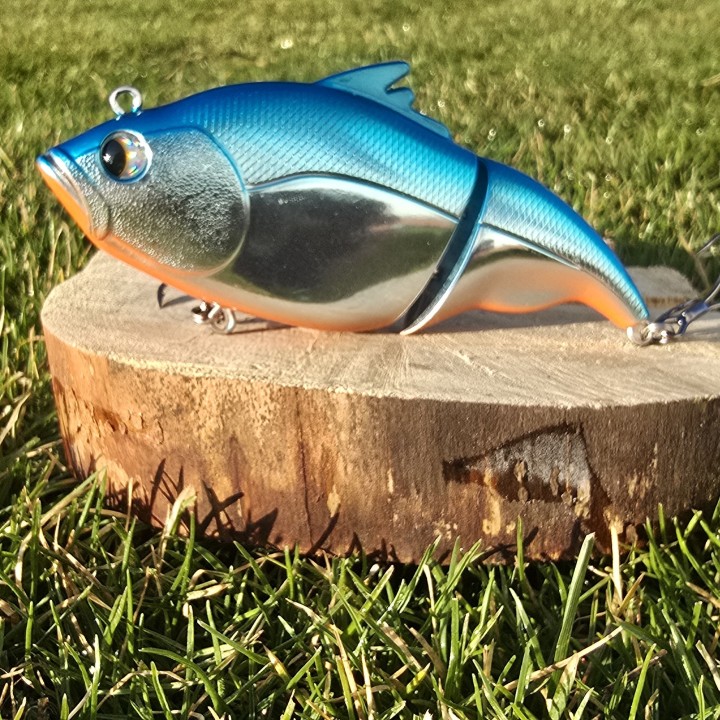 Wobler GERMINA Pike Buster 11,5cm 45,5g Blue Roach - Floating