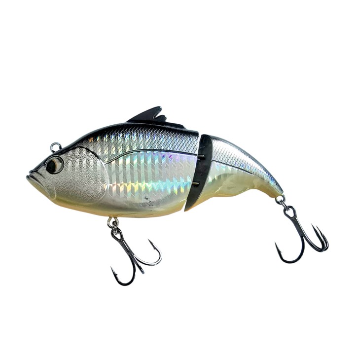 Wobler GERMINA Pike Buster 11,5cm 45,5g Silver Bleak - Floating