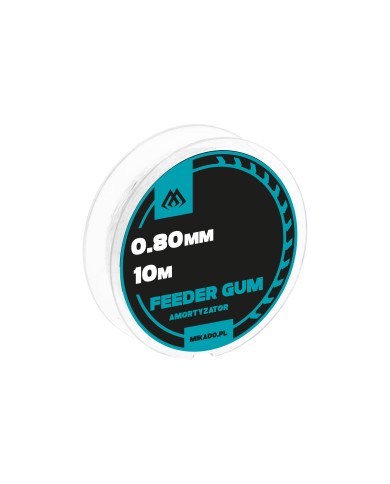 Amortyzator MIKADO Feeder Gum 0,80mm 10m Amortyzator MIKADO Feeder Gum 0,80mm 10m