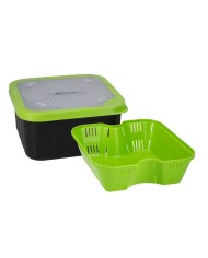 Pudełko MIKADO z sitkiem i pokrywką do pelletu - 1L