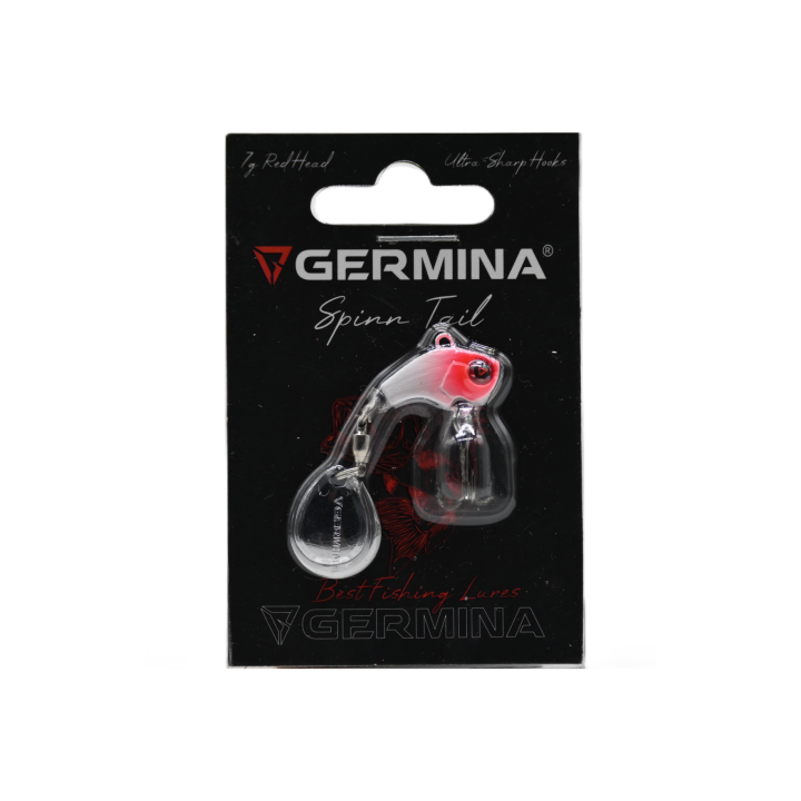 Wirujący Ogonek GERMINA Spinn Tail 7g Red Head
